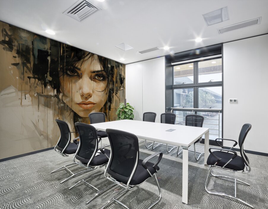 SUS – Suspicion in Dripping Paint Print Wall Printing