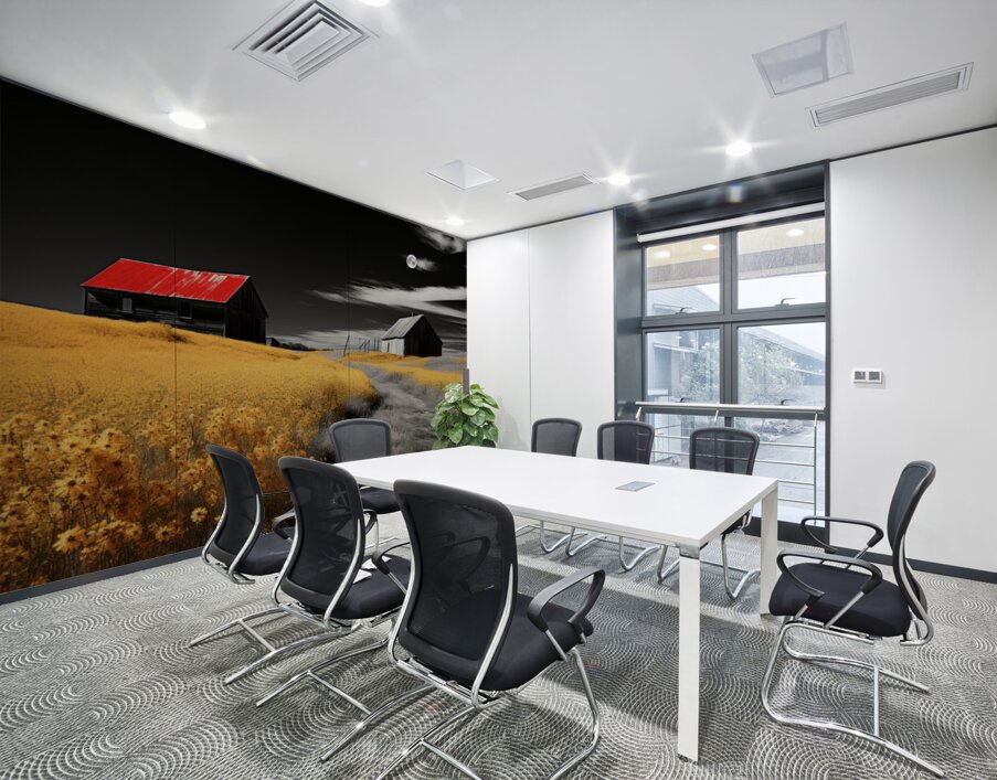 Revival - Sunrise Marsh Landscape Art Prints Wall Printing