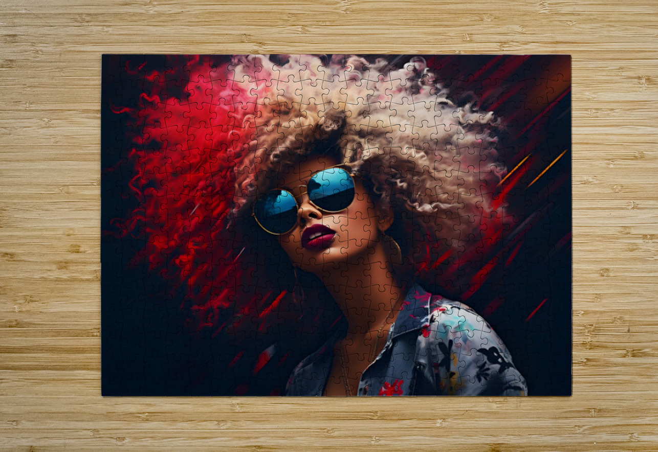 Stunna - Pop Surreal Portrait Art Prints Savage Art Prints Puzzle printing