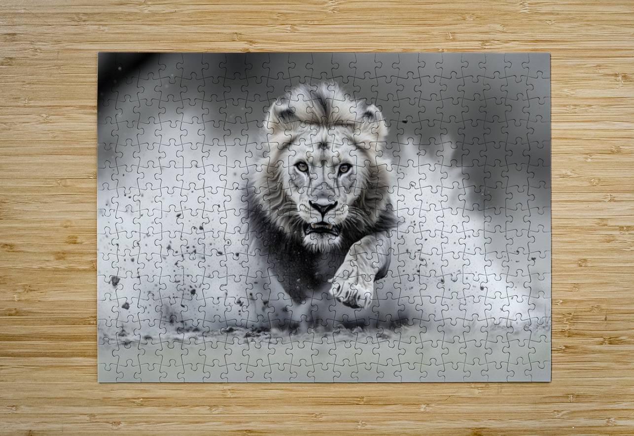 Sanctified And Savage - Modern Inspirational Art Prints Savage Art Prints Puzzle printing