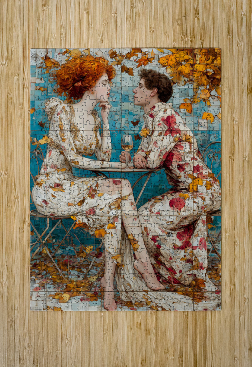 L’Automne du Desir – Autumn of Desire Vintage Poster Art Print Savage Art Prints Puzzle printing