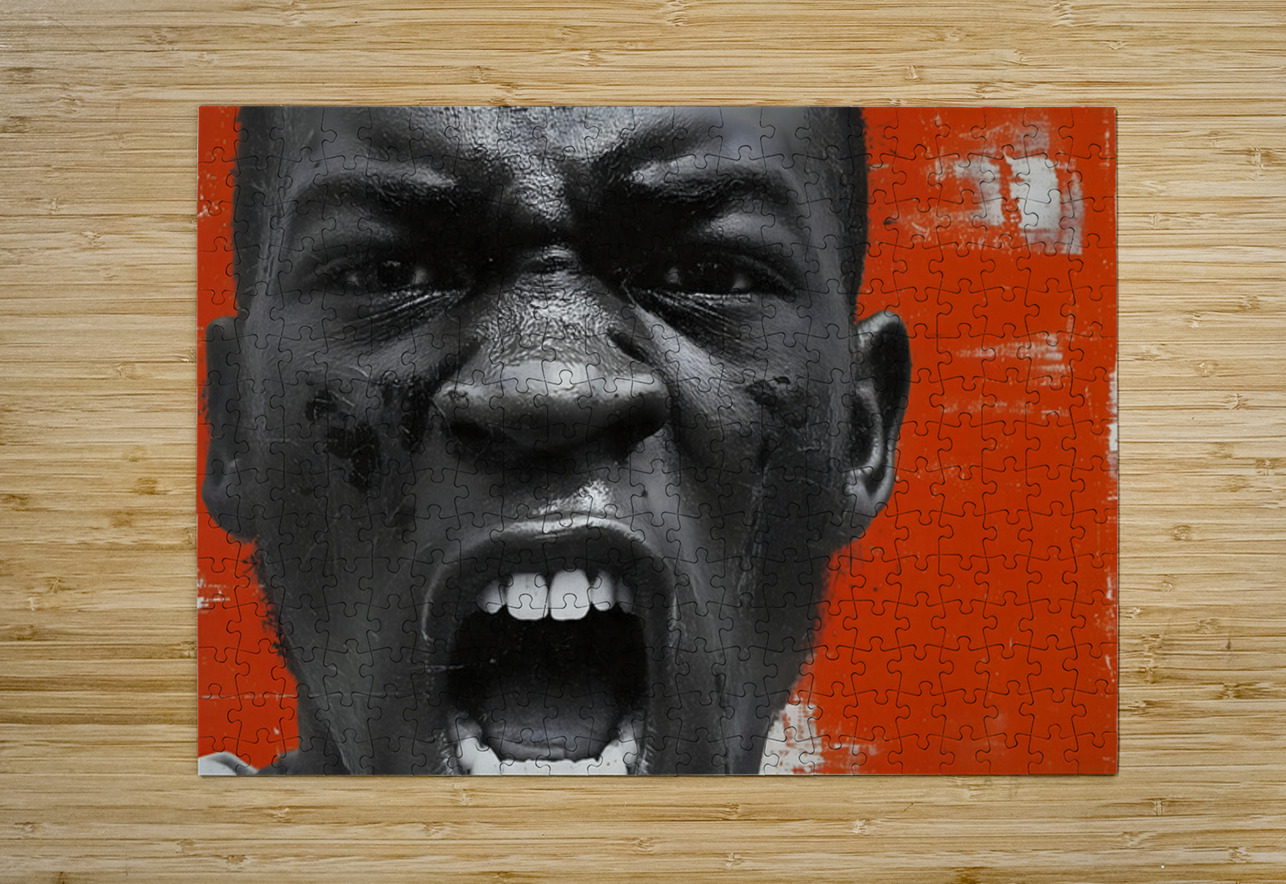 Pearly White – Oral Hygiene Portrait Print Savage Art Prints Puzzle printing