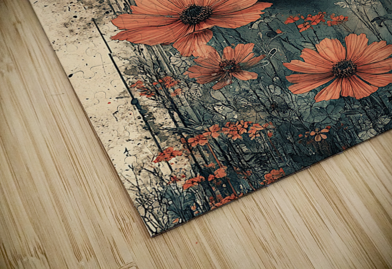 La Guardiana Del Camposanto - The Graveyard Guardian - Dia de los Muertos Art Prints Savage Art Prints Puzzle