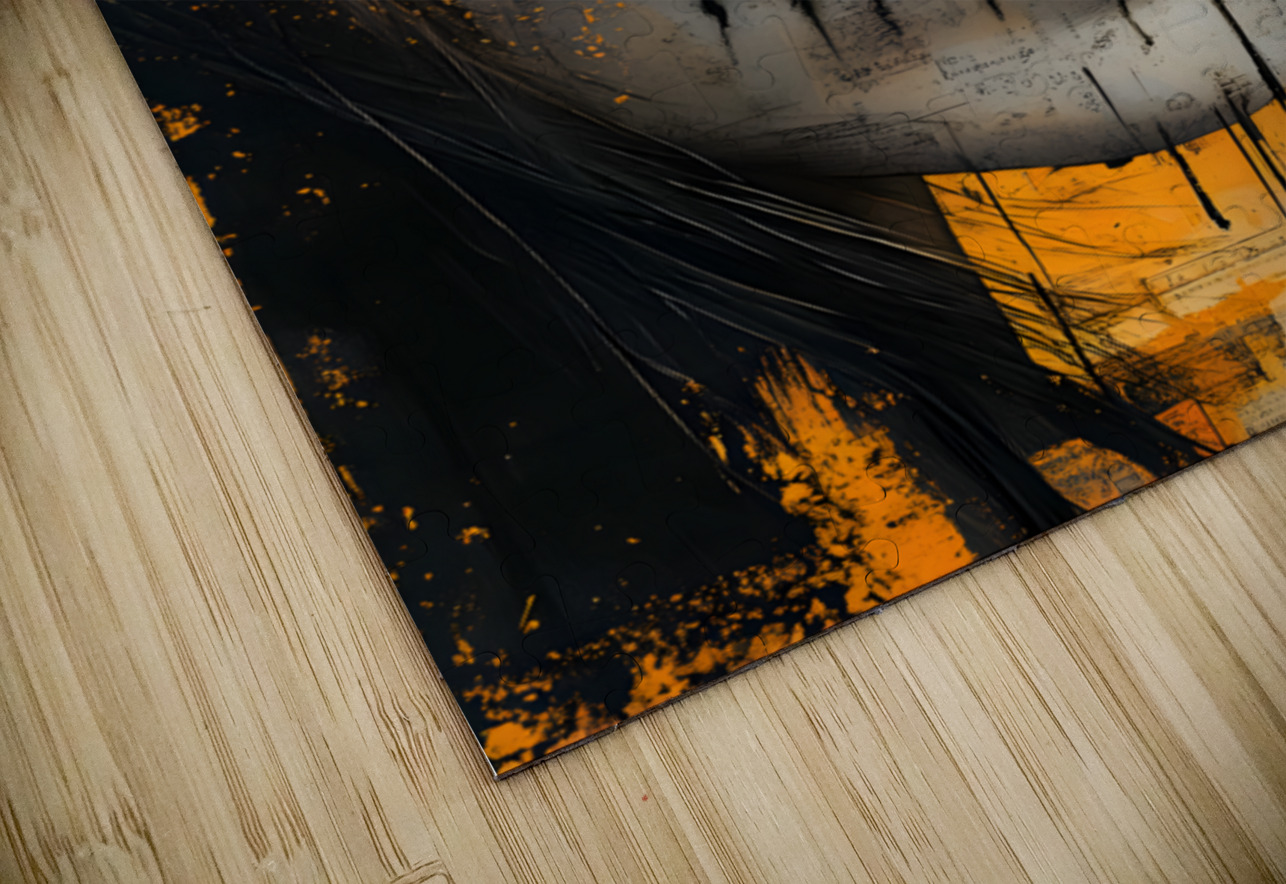 La Calavera Vigilante - The Watchful Skull - Dia de los Muertos Art Prints Savage Art Prints Puzzle