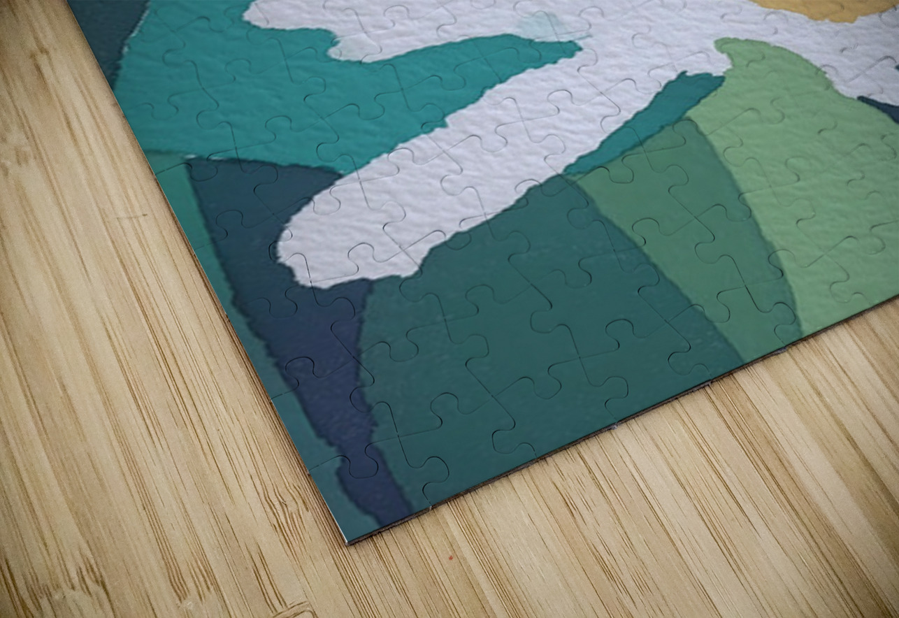 Pastel Petal Whispers - Pastel Floral Art Prints Savage Art Prints Puzzle