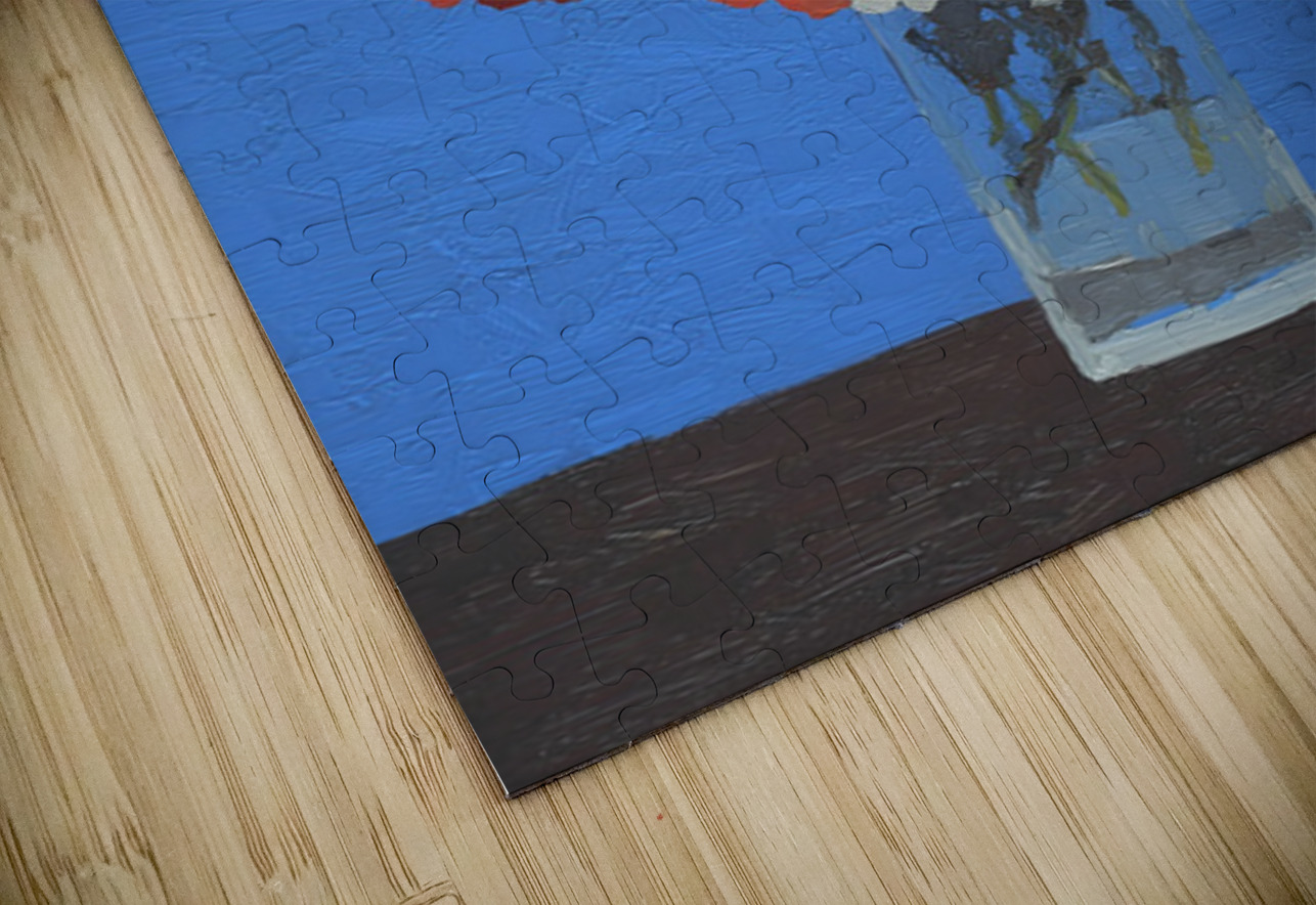 Fiori NellAzzurro - Flowers In The Blue - Italian Floral Art Prints Savage Art Prints Puzzle