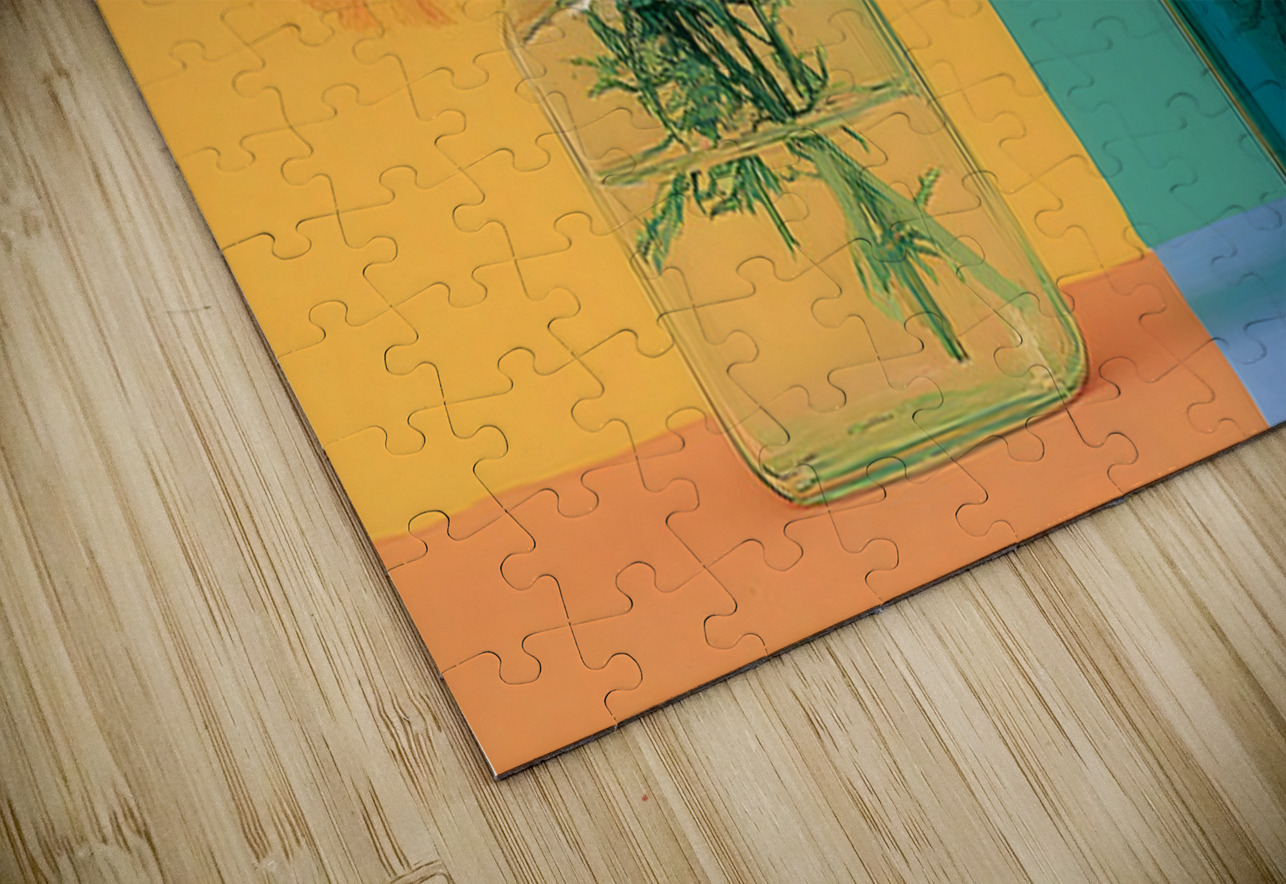 Sunny Duo – Pastel Pop Bouquet Print Savage Art Prints Puzzle