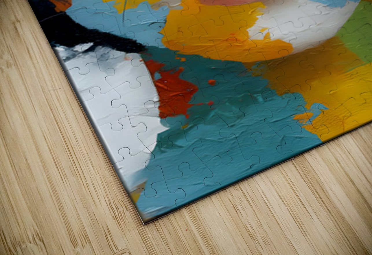 Faces of Panic II – Pop Expressionism Print Savage Art Prints Puzzle