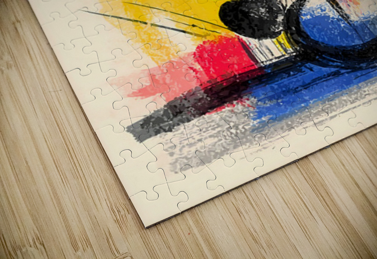 Studio Still – Abstract Vase Composition Print Savage Art Prints Puzzle