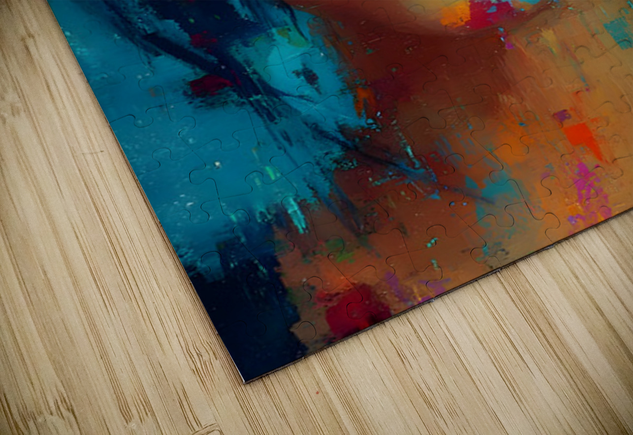 Calavera Azul D a de los Muertos Sugar Skull Savage Art Prints Puzzle