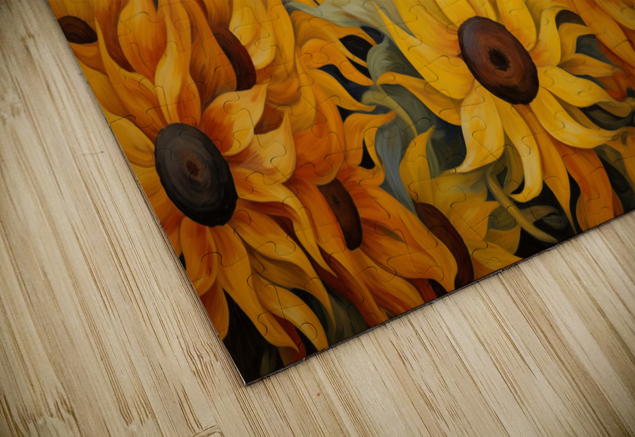 Jubilee - Sunflower Celebration Art Prints Savage Art Prints Puzzle