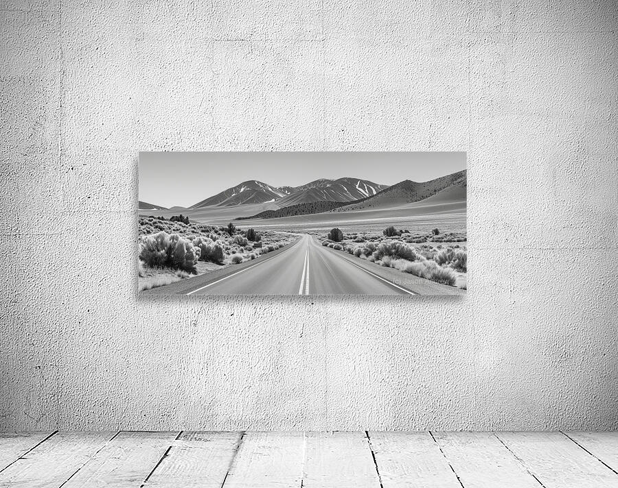 Starting Line - Minimal Landscape Art Prints Wall Preview