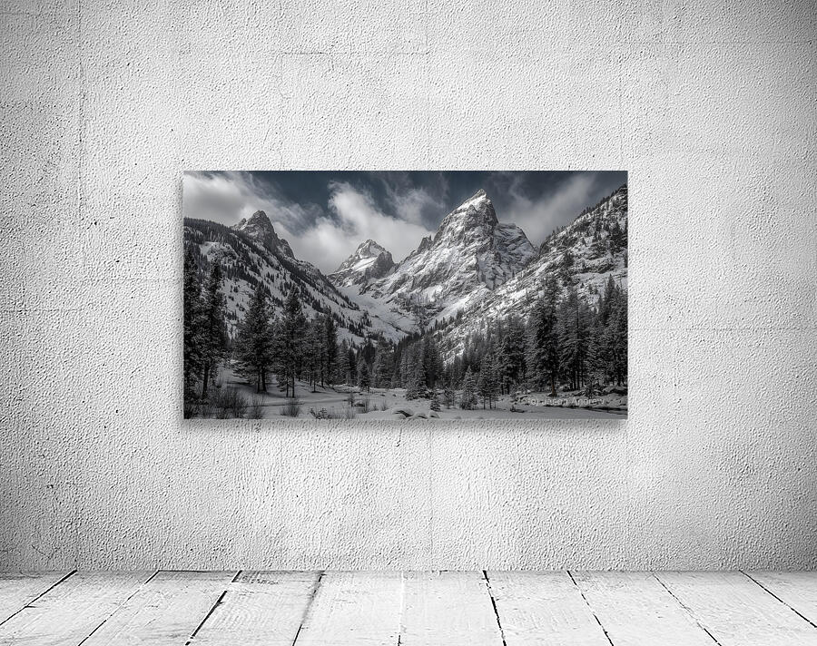 Where Giants Sleep - Mountain Landscape Art Prints Wall Preview