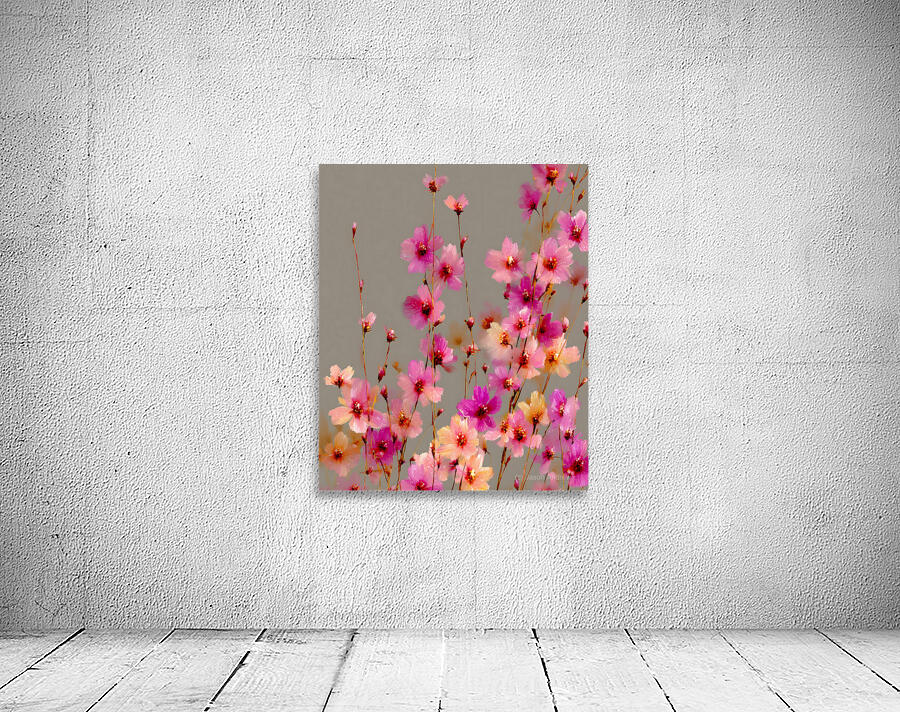 Eveil Des Petales - Awakening Of Petals - Modern Floral Art Prints Wall Preview