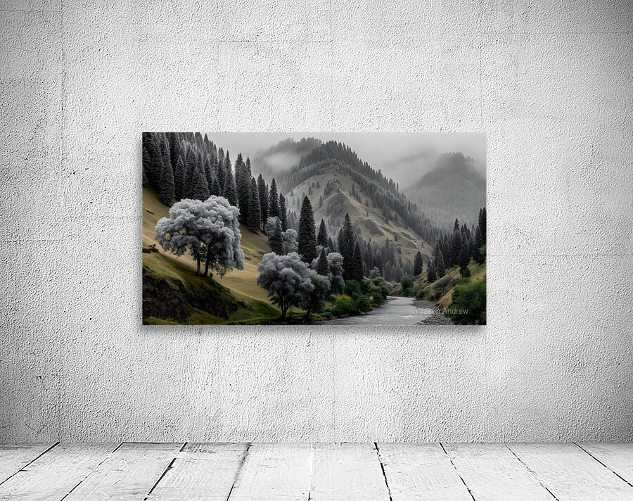 Be Still And Know - Inspirational Landscape Art Prints Wall Preview