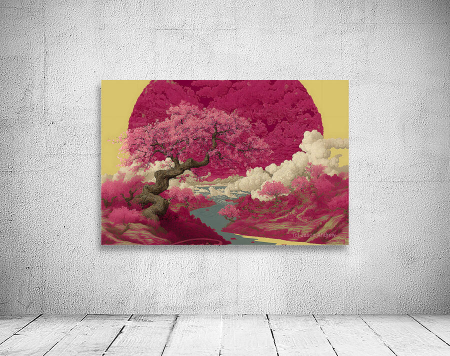 Haru No Uta 春の歌 - Song Of Spring - Japanese Cherry Blossom Art Prints Wall Preview