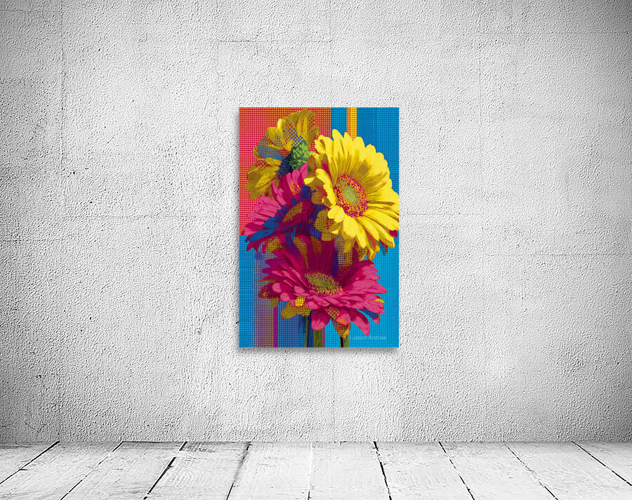 Atomic Blossom Wall Preview