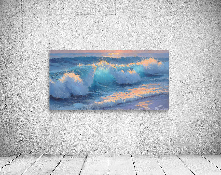 Shorebreak – Pacific Ocean Print Wall Preview