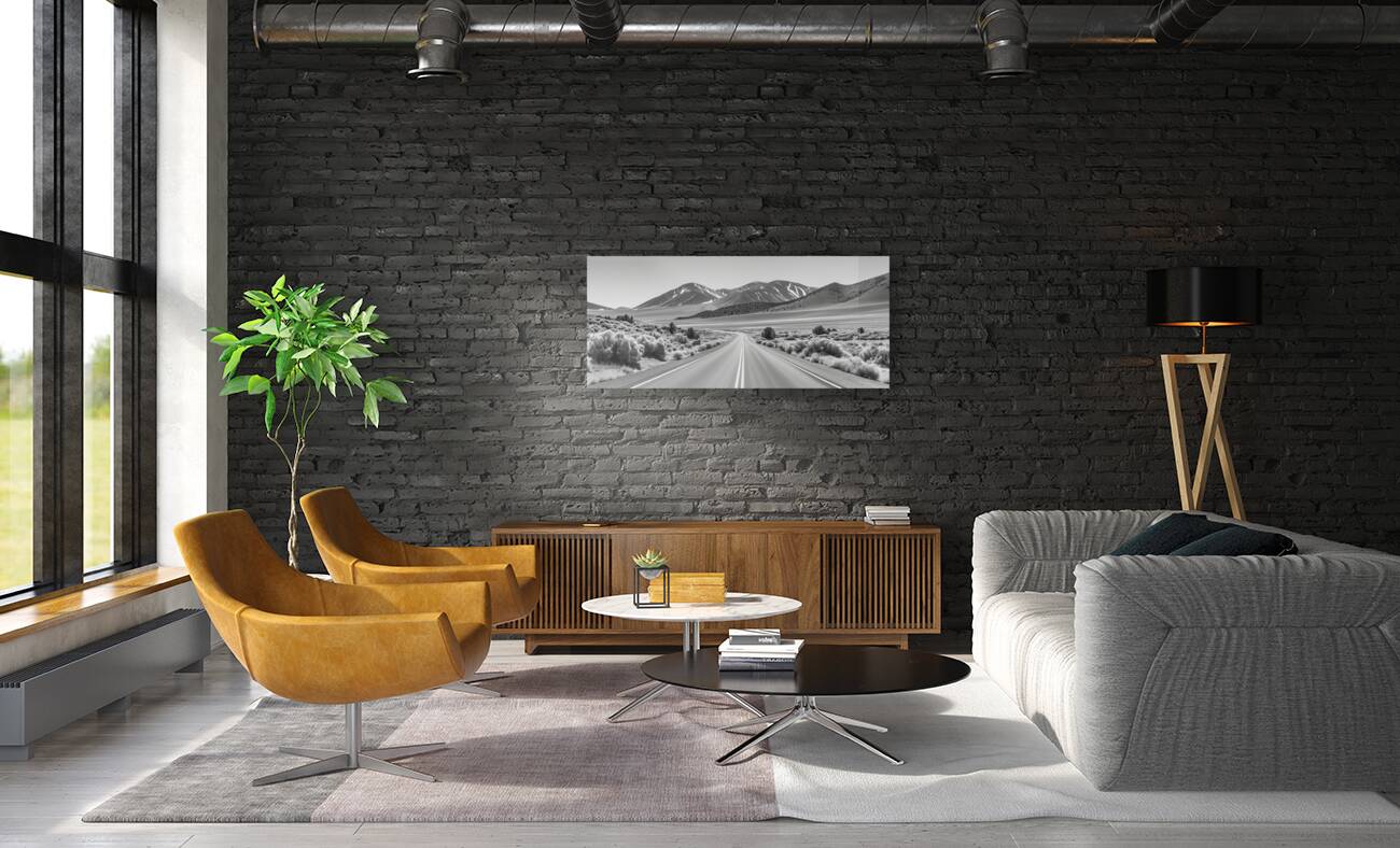 Starting Line - Minimal Landscape Art Prints Reproduction