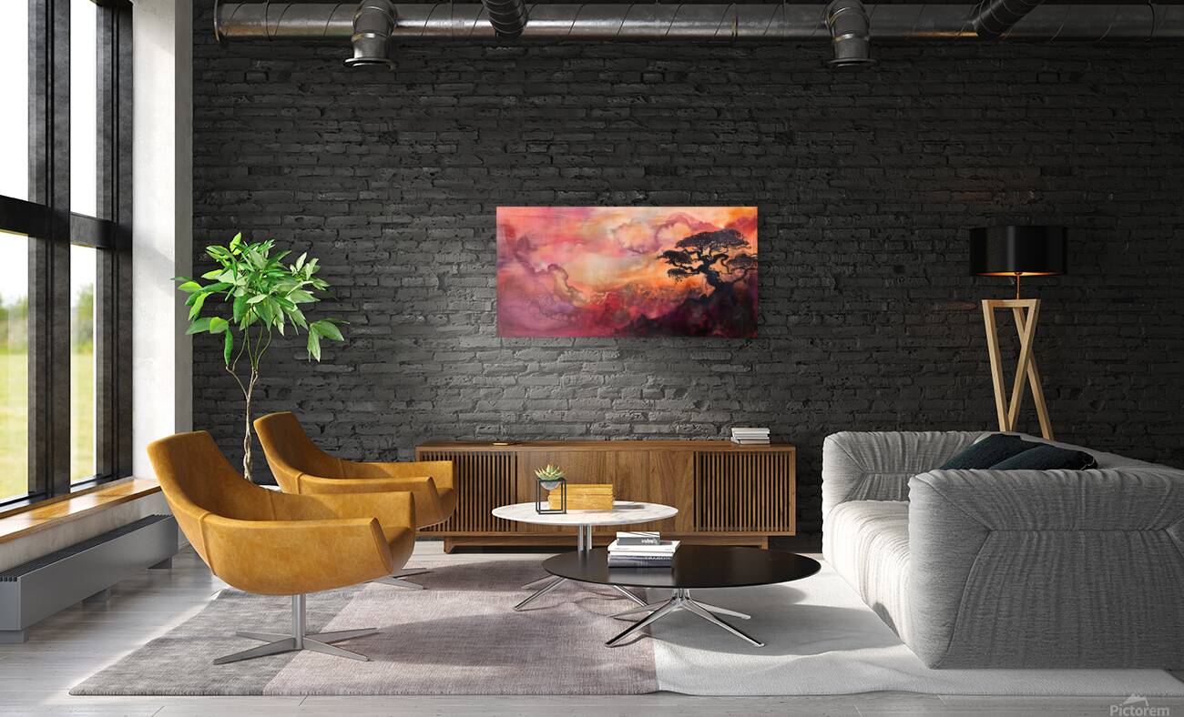 Yuyake No Kodo 夕焼けの鼓動 - Heartbeat Of The Sunset - Japanese Sunset Art Prints Reproduction