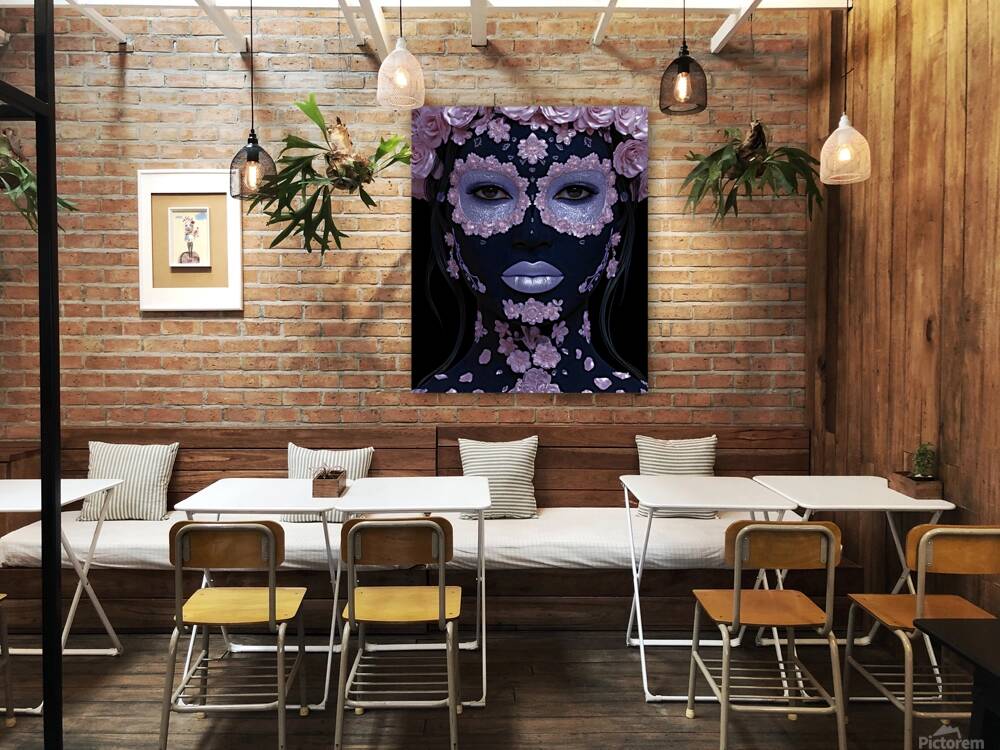 La Novia De La Noche - The Bride Of The Night - Pop Surreal Portrait Art Prints Reproduction