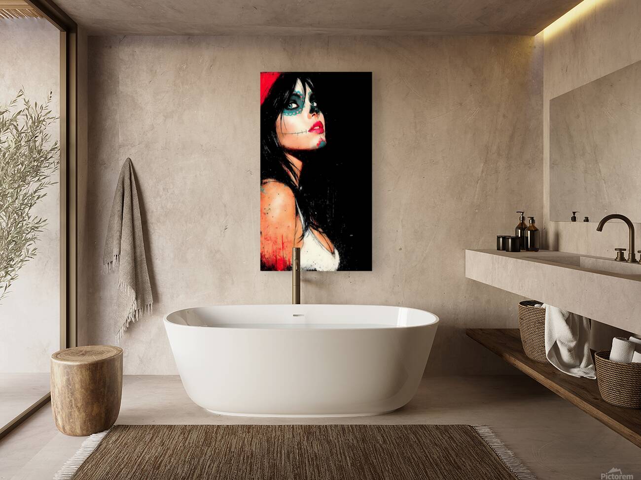 Canto De La Noche – Song of the Night print Reproduction