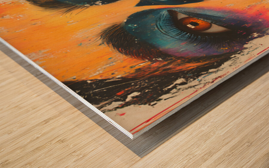 Catrina Del Alba - Catrina Of The Dawn - Dia de los Muertos Art Prints Wood print