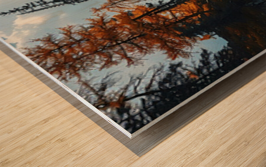 Why I Breathe - Modern Seascape Art Prints Wood print