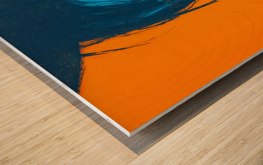 Beneath the Hat – Vintage Fashion Art Print Wood print